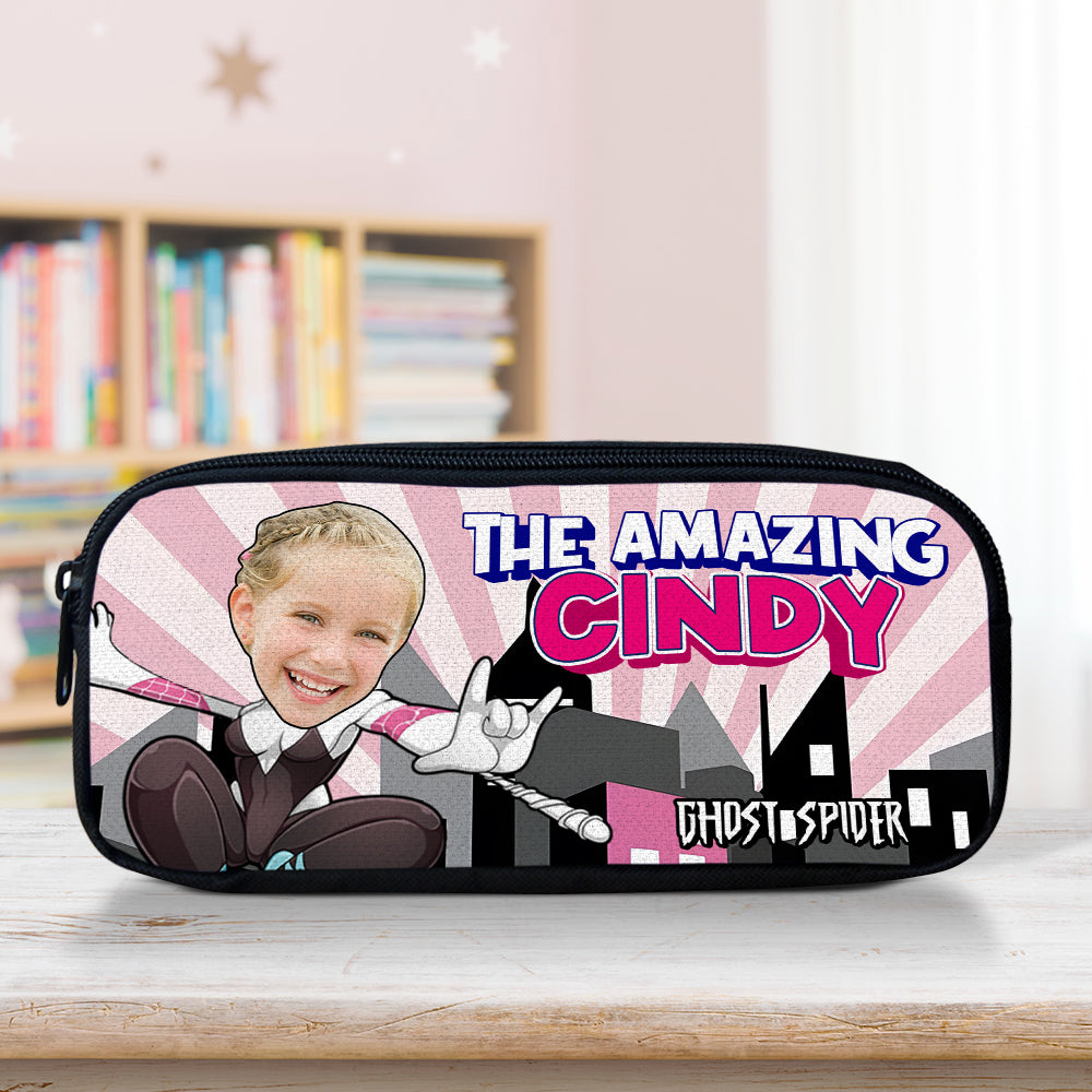 Personalized Amazing Cindy Ghost Spider Pencil Case