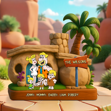 Load image into Gallery viewer, &quot;Celebrate Family Bonds With Personalized Plaques&quot; - Family Acrylic Plaque, Custom Gifts for Loved Ones Shaped Plaques PopCulturePrints
