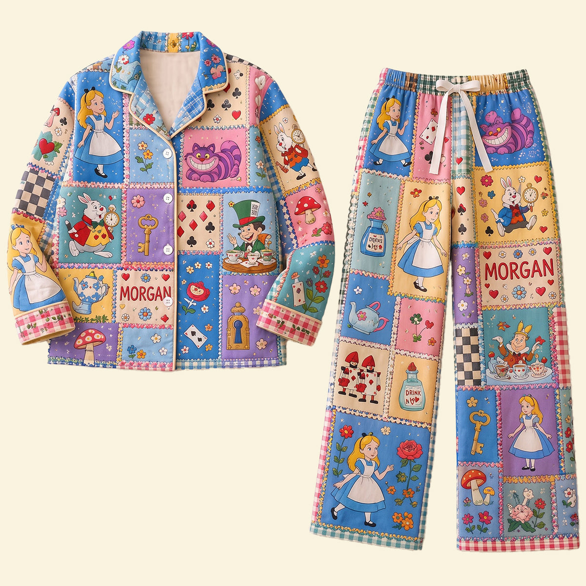 “Adventures Await!” - Fantastical Journey Pajama Set - Personalized Gifts for All Ages