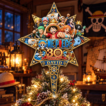 Load image into Gallery viewer, 30th Anniversary Adventure Acrylic Christmas Tree Topper - Personalized Gifts For Christmas 12ohlu081026 Ornament PopCulturePrints
