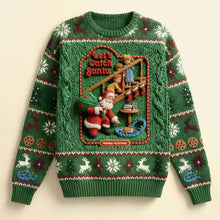 Load image into Gallery viewer, Let's Catch Santa - Fun &amp; Quirky Ugly Sweater, Personalized Gifts for Holiday Cheer AOP Products PopCulturePrints

