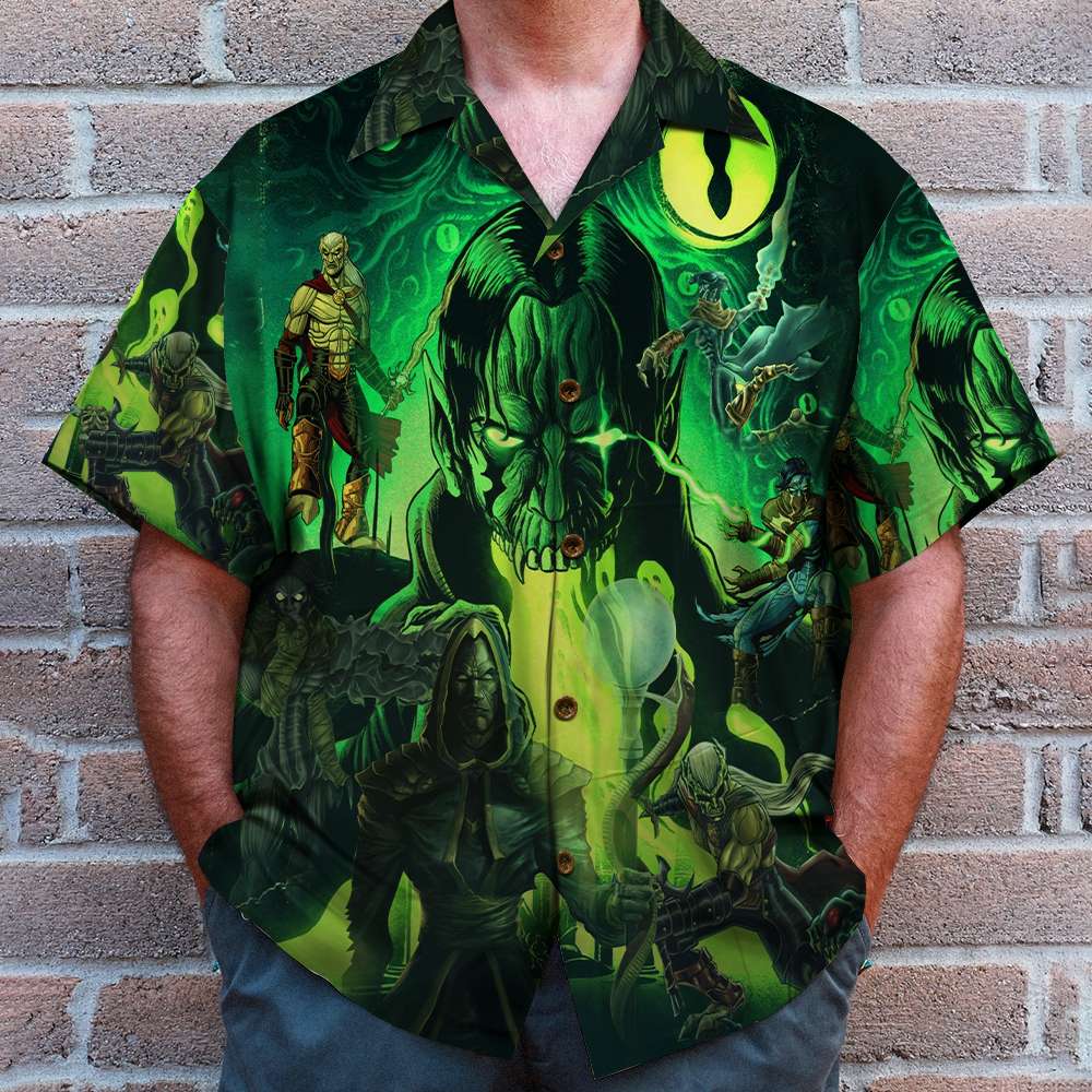 Legacy of Adventure Hawaiian Shirt - Fantasy Design