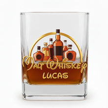 Load image into Gallery viewer, Cheers to You! - Unique Personalized 11oz Drinking Glass for Whiskey Lovers Glass PopCulturePrints
