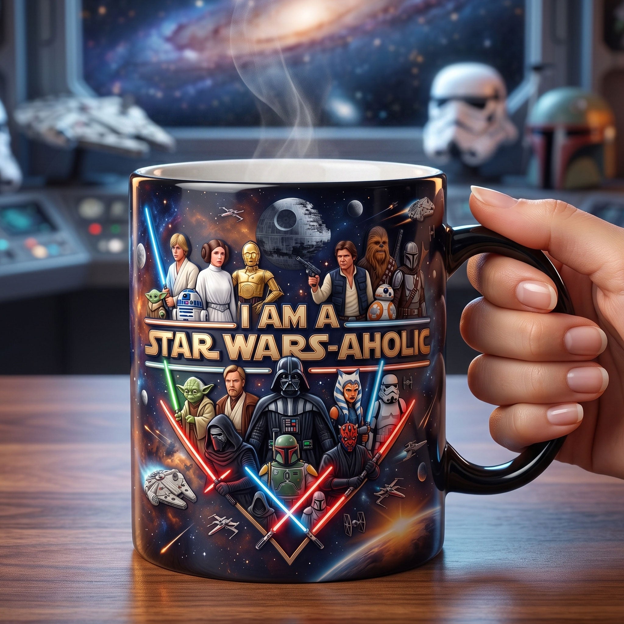 Universe Magic Coffee Mug - Personalized Gifts For Warriors 01NATI130726 Coffee Mug PopCulturePrints