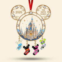 Load image into Gallery viewer, Magical Family Socks Castle Ornament - Personalized Christmas Gifts
