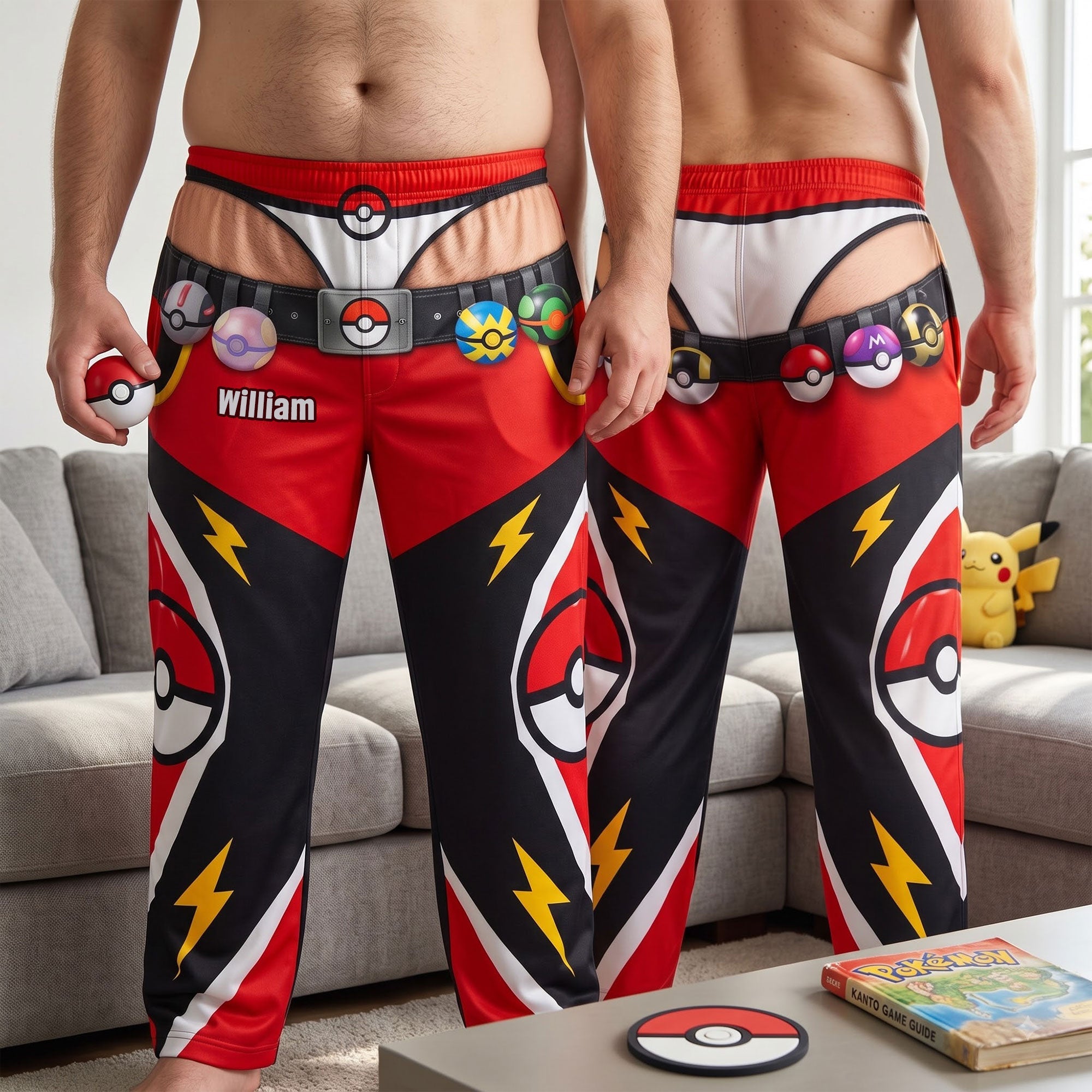 “Unleash the Fun!” - Funniest Adventure Pajama Pants - Personalized Gift for Gamers, Friends, and Family
