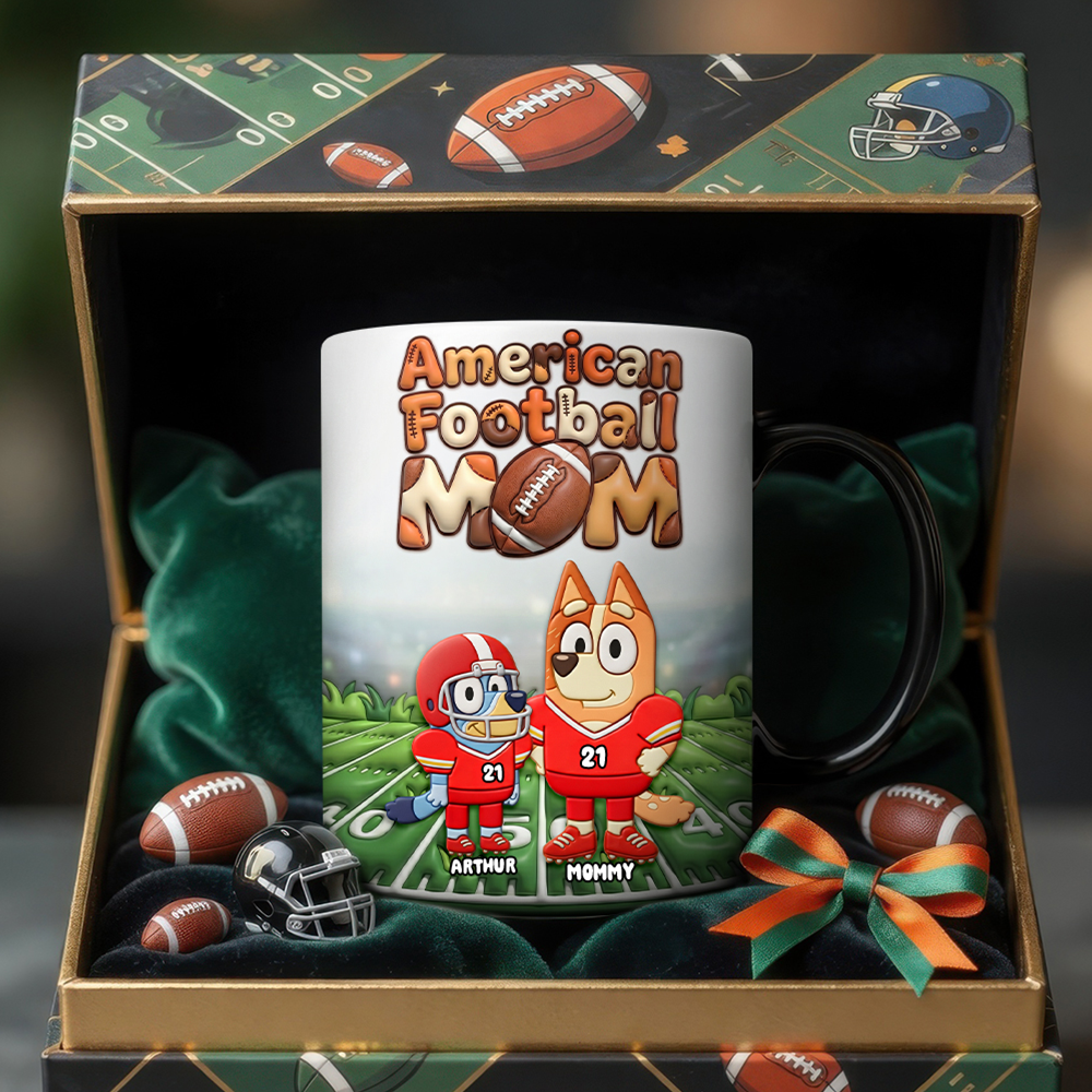 Every Team Needs a Mom - Personalized Magic Mug for Football Lovers Coffee Mug PopCulturePrints