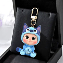 Load image into Gallery viewer, "Adorable Characters: A Touch of Whimsy" - Personalized Acrylic Keychain - A Perfect Gift for Friends, Family, and Loved Ones Keychains PopCulturePrints
