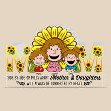 Load image into Gallery viewer, Personalized Mom Acrylic Plaque with Sunflower Design - Heartfelt Gift Shaped Plaques PopCulturePrints
