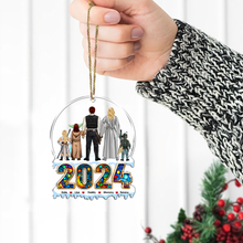Load image into Gallery viewer, Personalized Family Acrylic Ornament - Galactic Characters Ornament PopCulturePrints
