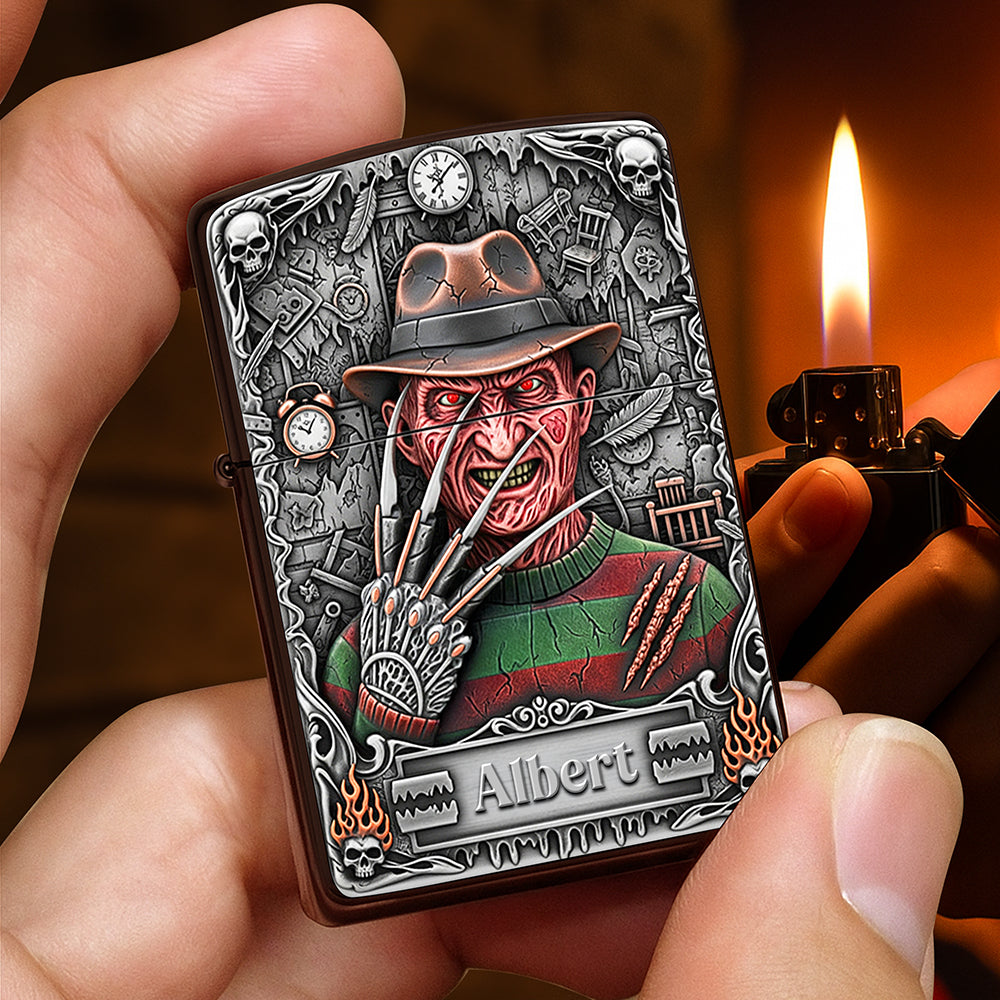 Embrace the Horror: Creepy Movie Lighter - Personalized Gift for Horror Movie Fans Lighter PopCulturePrints