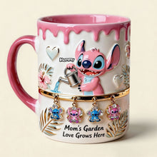 Load image into Gallery viewer, “Nurture Love with Every Sip” - Mom's Garden Love Coffee Accent Mug - Personalized Gift for Mom &amp; Grandma Coffee Mug PopCulturePrints
