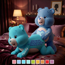 Load image into Gallery viewer, Roses are Red, Violets are Blue - Naughty Couple Me &amp; You Pillow - Personalized Gifts for Couples Pillow PopCulturePrints
