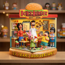 Load image into Gallery viewer, “Celebrate Family Moments!” - Funny Family Restaurant Acrylic Plaque - Personalized Anniversary Gift for Loved Ones
