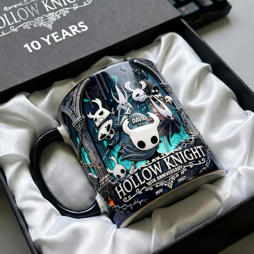 Adorable Warriors Celebrating 10th Anniversary Accent Mug - Personalized Gift for Enthusiasts Coffee Mug PopCulturePrints