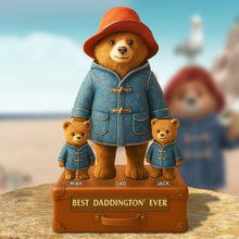 Load image into Gallery viewer, &quot;Best Dad Ever&quot;, Personalized Acrylic Plaque - Unique Gift for Dads, Grandpas, and Father Figures Shaped Plaques PopCulturePrints
