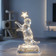Load image into Gallery viewer, Illuminate Your Space with a Personalized Charming Cat Light Box - Perfect Gift for Cat Lovers Light Box PopCulturePrints
