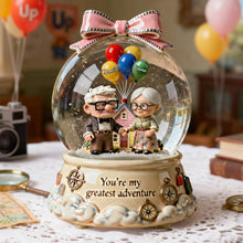 Load image into Gallery viewer, You're My Greatest Adventure - Personalized Couple Acrylic Plaque Gift Shaped Plaques PopCulturePrints

