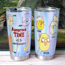 Load image into Gallery viewer, Personalized Family Adventure Cartoon Tumbler
