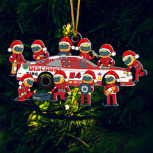 Load image into Gallery viewer, Custom Racing Team Christmas Ornaments - Personalized Holiday Gift Ornament PopCulturePrints
