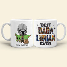 Load image into Gallery viewer, Personalized Best Dada Lorian Mug - Custom Family Gift Coffee Mug PopCulturePrints
