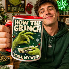Load image into Gallery viewer, How the Grinch Stole My Weed - Personalized Accent Mug
