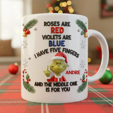 Load image into Gallery viewer, Roses Are Red, Violets Are Blue Coffee Mug - Personalized Gift for Everyone Who Loves Humor Coffee Mug PopCulturePrints
