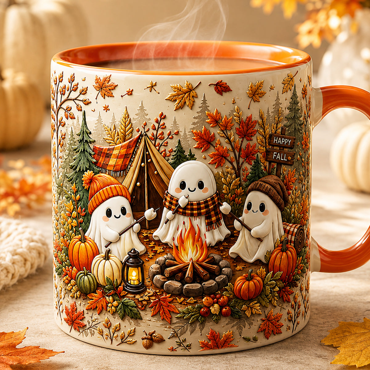Sweet Boo Season Coffee Accent Mug - Personalized Halloween Gifts 03TODT140826 Coffee Mug PopCulturePrints