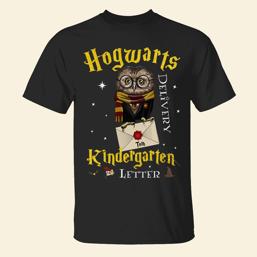 Hogwarts Kindergarten Delivery Letter T-Shirt