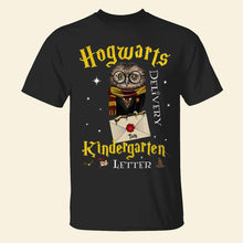 Load image into Gallery viewer, Hogwarts Kindergarten Delivery Letter T-Shirt
