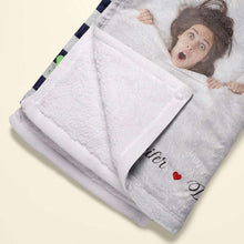 Load image into Gallery viewer, Personalized Fun Couple Blanket - I Love You Even When You Fart Under the Blankets Blanket PopCulturePrints
