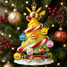 Load image into Gallery viewer, Celebrate Togetherness with Fun Inflated Creatures - Personalized Acrylic Christmas Ornament
