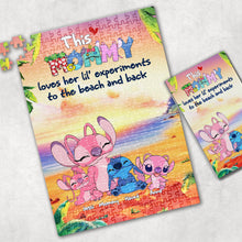 Load image into Gallery viewer, This Mama Loves Her Lil&#39; Experiments | Personalized Puzzle Gift for Mom &amp; Grandma Jigsaw Puzzles PopCulturePrints

