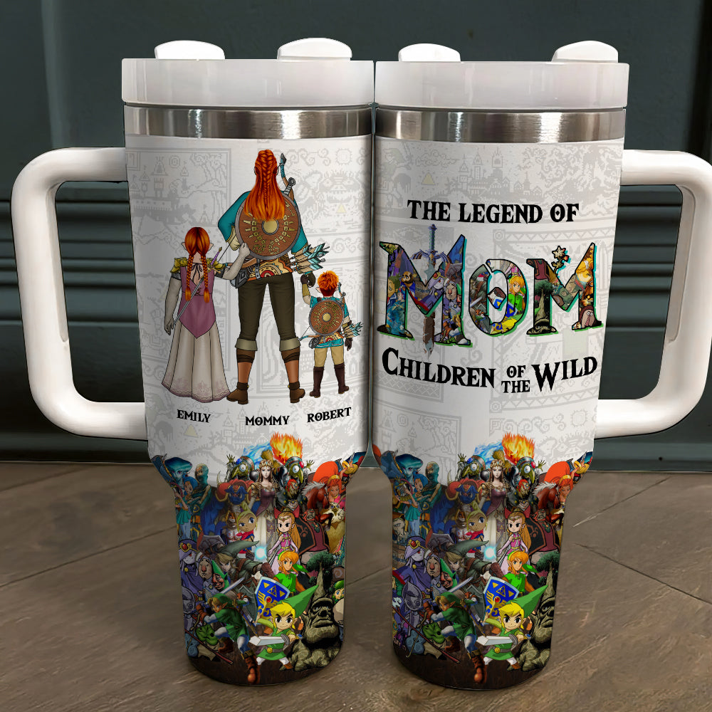 "The Ultimate Adventure Awaits!" - Personalized Tumbler for Moms - Perfect Gift for Moms and Grandmas Tumbler Cup PopCulturePrints