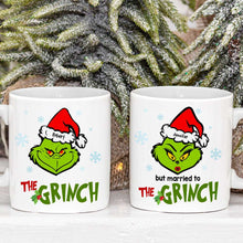 Load image into Gallery viewer, Custom Grinch Couple Mug - Valentine&#39;s Day Gifts &amp; Christmas Gift for Couples Coffee Mug PopCulturePrints
