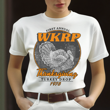 Load image into Gallery viewer, Vintage WKRP Thanksgiving Turkey Drop Sweatshirt
