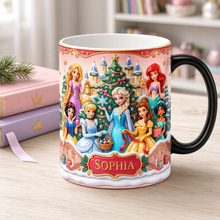 Load image into Gallery viewer, “A Fairytale Morning Awaits!” - Personalized Fairytale Magic Coffee Mug - Custom Gift for Kids, Princess Lovers, and Special Occasions
