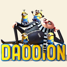 Load image into Gallery viewer, “Celebrate the Best Dad Ever!” - Personalized Daddion Acrylic Plaque - Gift for Dad, Grandpa &amp; All Father Figures Shaped Plaques PopCulturePrints
