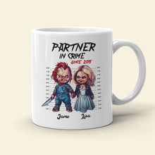 Load image into Gallery viewer, Darkly Romantic Personalized Couple Mugs - Unique Valentine&#39;s Day Gifts Coffee Mug PopCulturePrints
