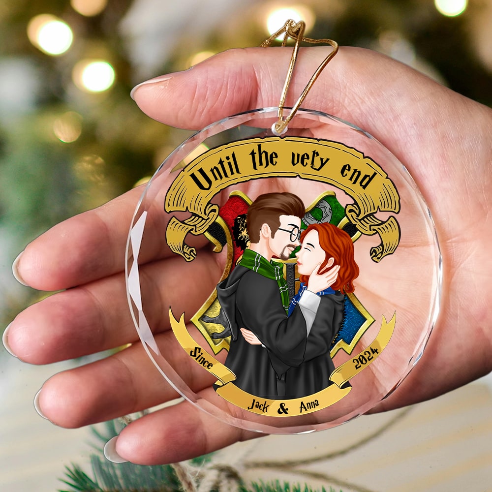 Personalized Magical Christmas Ornament for Couples