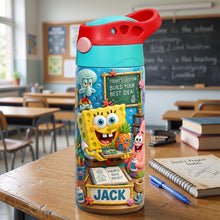Load image into Gallery viewer, “Build Your Best Idea!” Cute Miniature Classroom Tumbler - 12oz Personalized Gift for Kids Back to School
