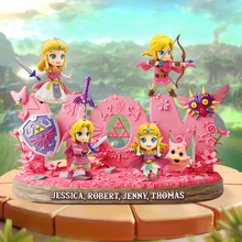 Load image into Gallery viewer, &quot;Adventure Awaits: A Celebration of Motherhood&quot; - Personalized Adventure Mom Acrylic Plaque, Gift for Mom and Grandma Shaped Plaques PopCulturePrints
