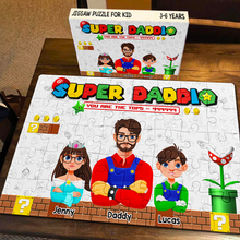 Load image into Gallery viewer, You&#39;re the Best Dad - Personalized Jigsaw Puzzle for Kids Jigsaw Puzzles PopCulturePrints
