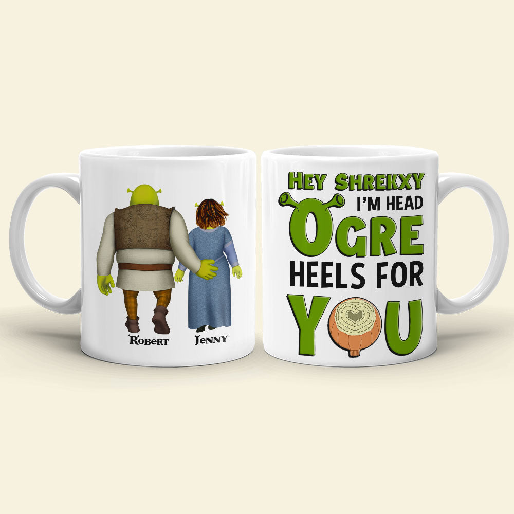 Personalized Shrek-inspired Couple Mug - Perfect Romantic Valentine's Day Gift Coffee Mug PopCulturePrints