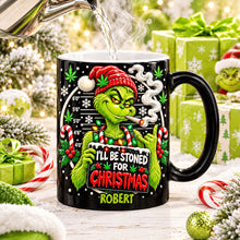 Load image into Gallery viewer, I'll Be Stoned For Christmas - Personalized Magic Mug for Stoners
