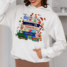 Load image into Gallery viewer, Festive Movie Lover&#39;s Christmas Sweatshirt Shirts PopCulturePrints
