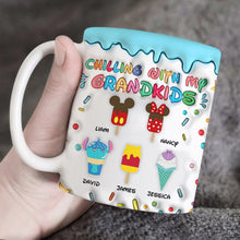 Load image into Gallery viewer, Personalized Disney-Themed Mug for Grandma - Custom Names
