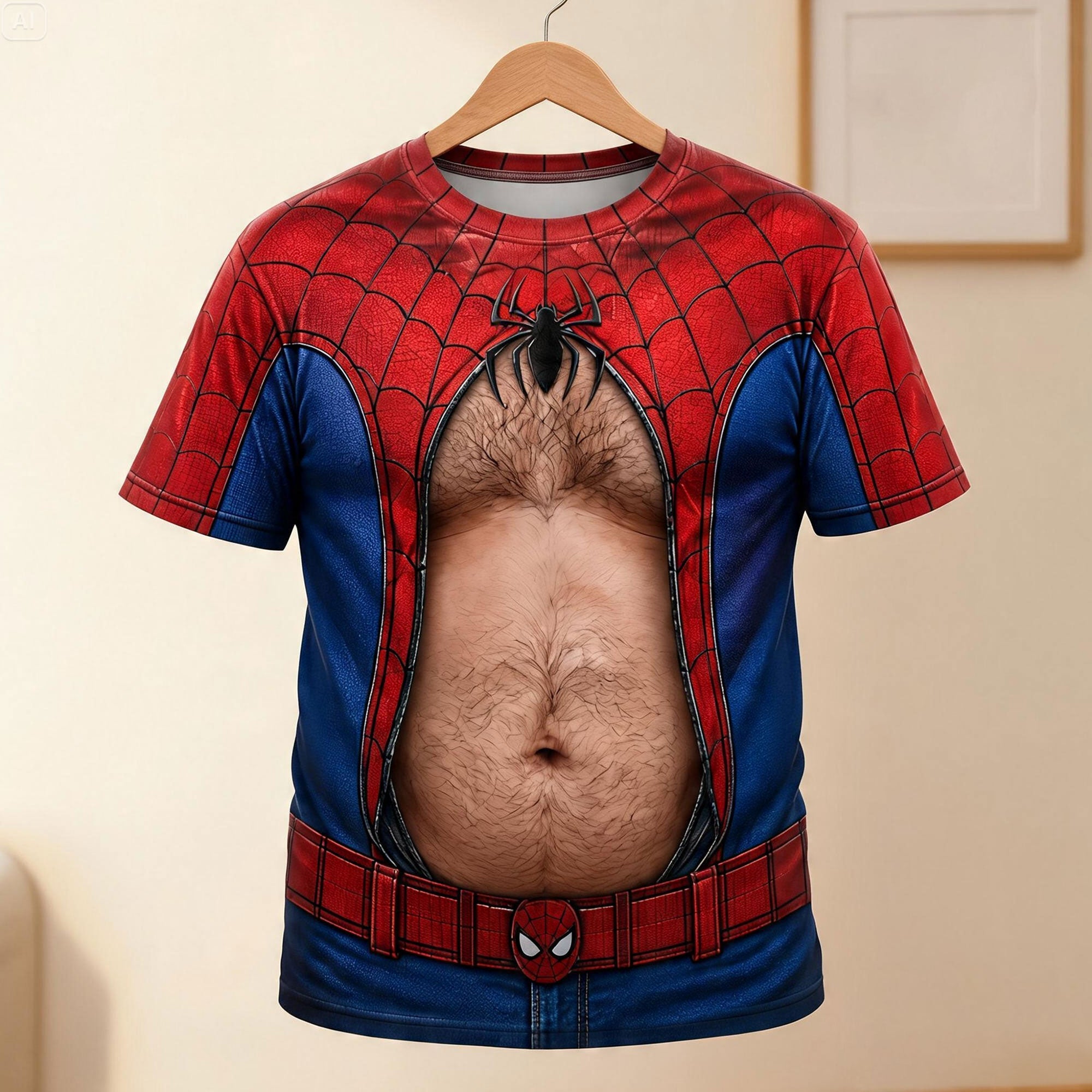 Unleash Your Inner Hero: Funny Parody Costume - Personalized Gift for Superhero Fans