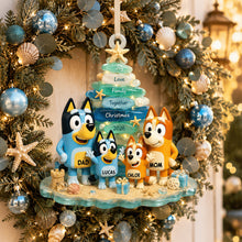 Load image into Gallery viewer, Puppy Family - Personalized Christmas Gift Ornament
