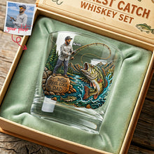 Load image into Gallery viewer, Reel Cool Dad - Personalized Fishing Dad Drinking Glass | Unique Gift for Dads &amp; Grandpas Glass PopCulturePrints
